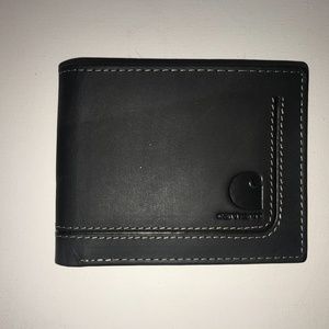 Carhartt Black Bifold Wallet with Flip ID